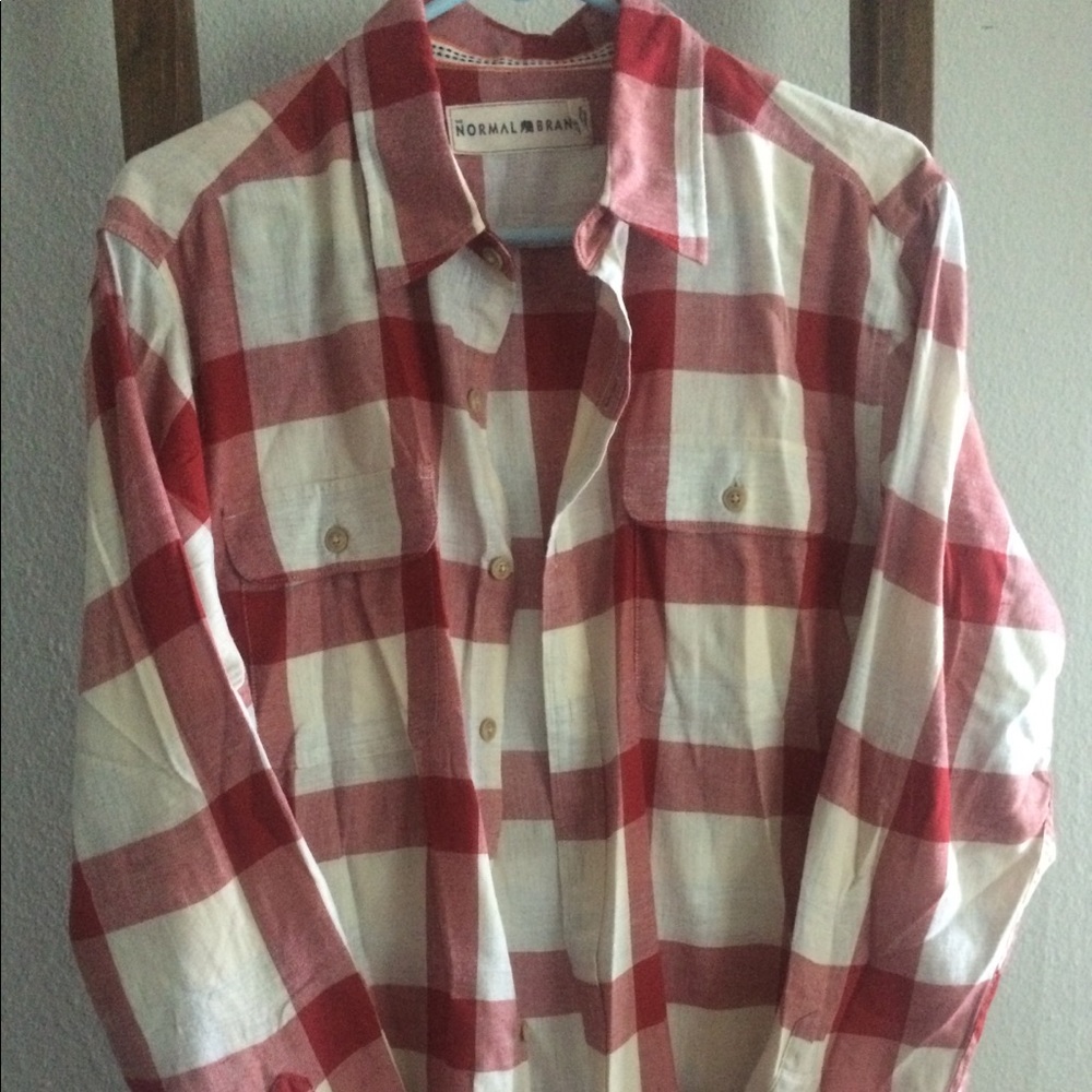 Normal Brand long sleeve flannel.